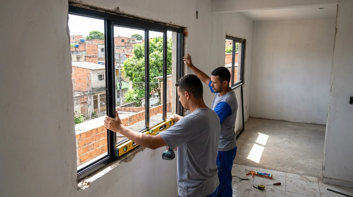 Produção de Portas e Janelas em Blumenau‑SC