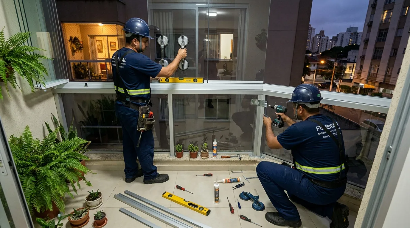 Troca de Vidros e Componentes em Blumenau‑SC